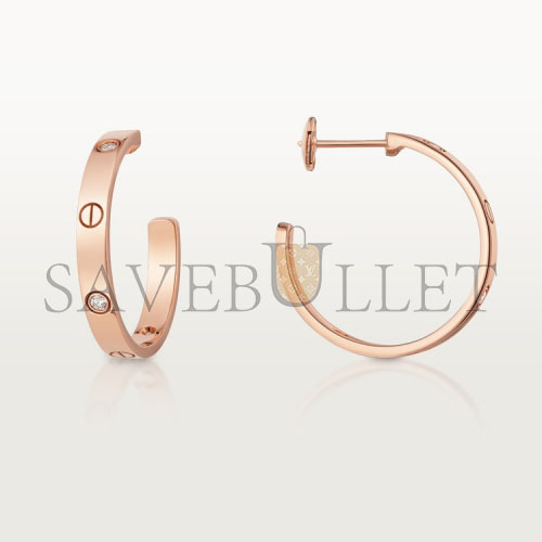 CARTIER LOVE EARRINGS B8301433