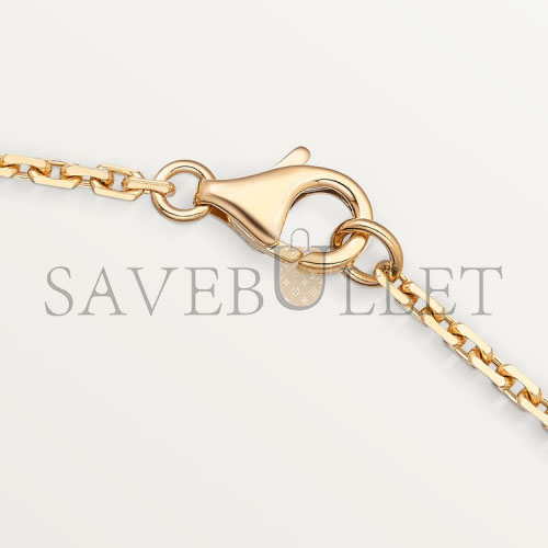 CARTIER LOVE NECKLACE, 3 DIAMONDS B7014500