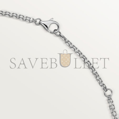 CARTIER LOVE NECKLACE, 2 DIAMONDS B7219400