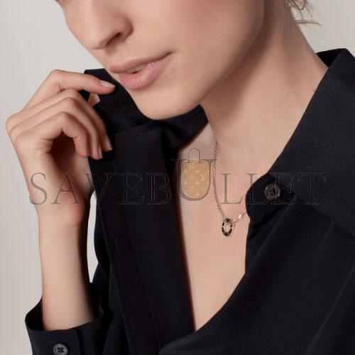 CARTIER LOVE NECKLACE, 2 DIAMONDS B7219400