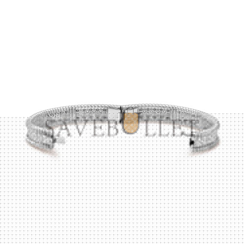 VAN CLEEF ARPELS PERLÉE DIAMONDS BRACELET, 3 ROWS, SMALL MODEL - WHITE GOLD, DIAMOND VCARO14800