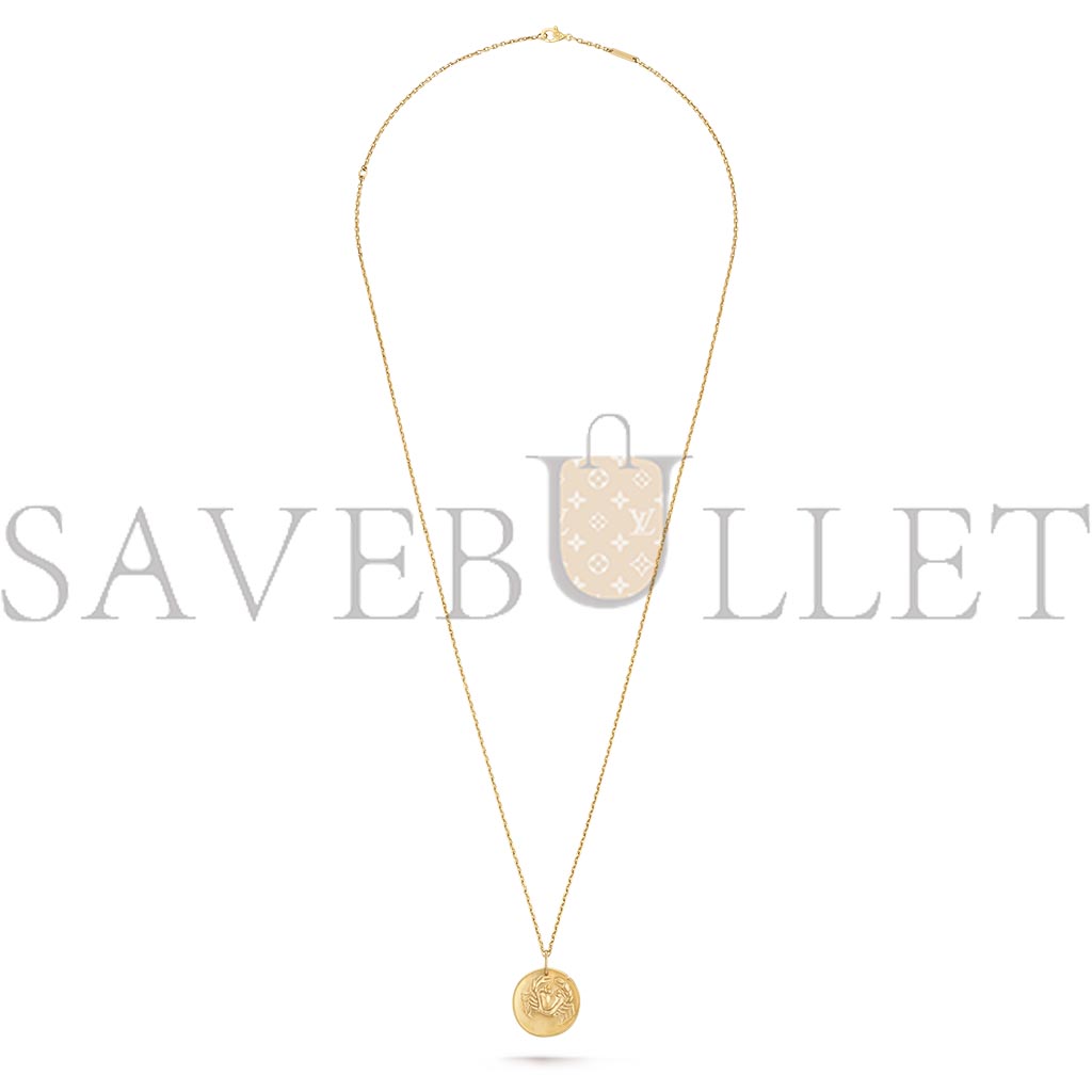 VAN CLEEF ARPELS ZODIAQUE MEDAL CANCRI (CANCER) - YELLOW GOLD VCARP7SX00