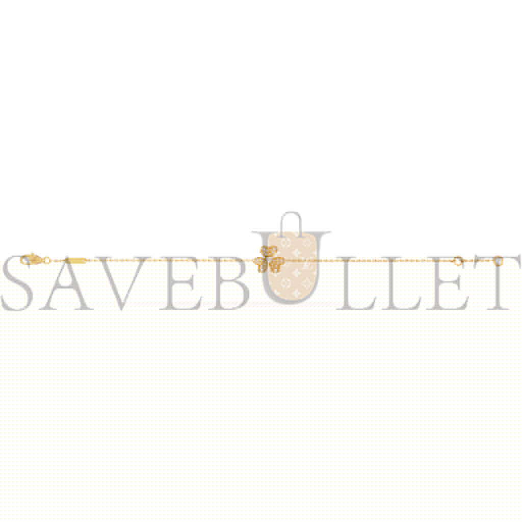VAN CLEEF ARPELS FRIVOLE BRACELET, MINI MODEL - YELLOW GOLD, DIAMOND VCARP24100