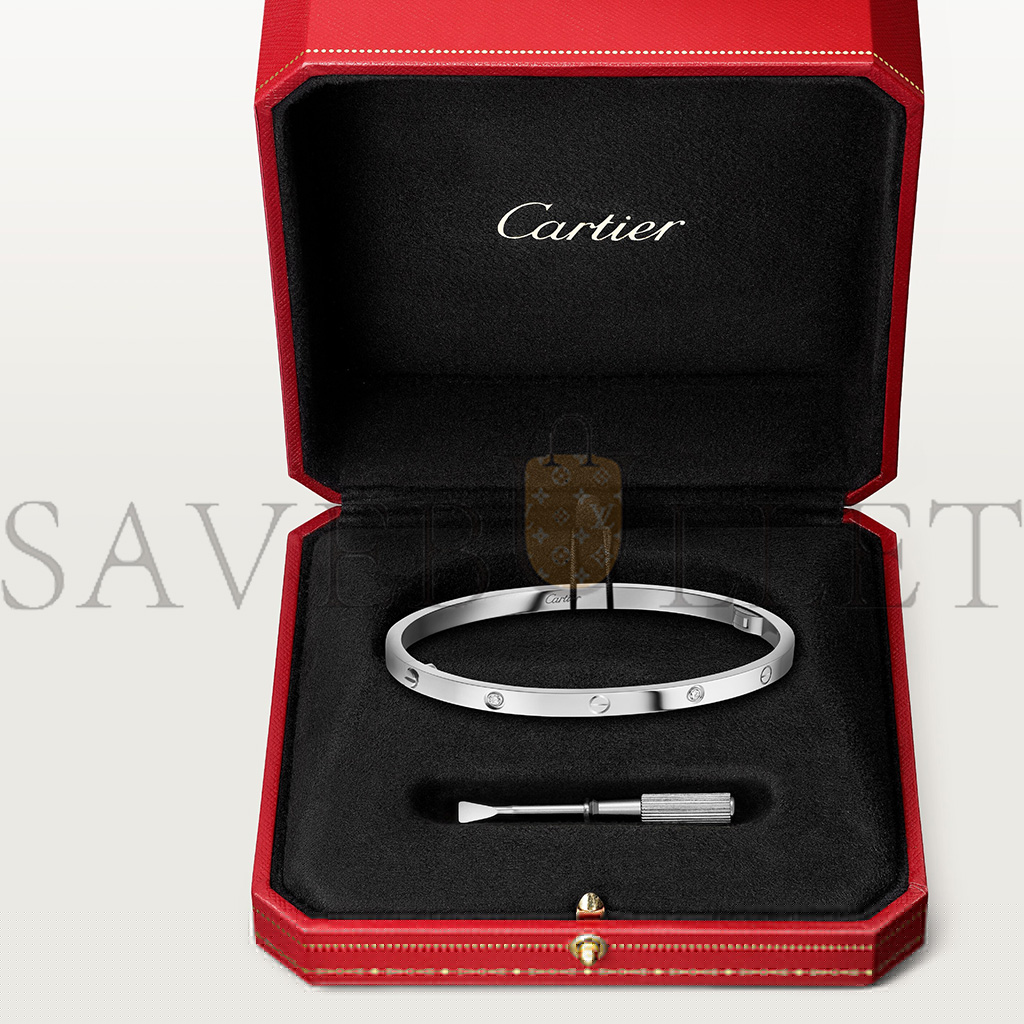 CARTIER LOVE BRACELET, SMALL MODEL, 6 DIAMONDS B6047717