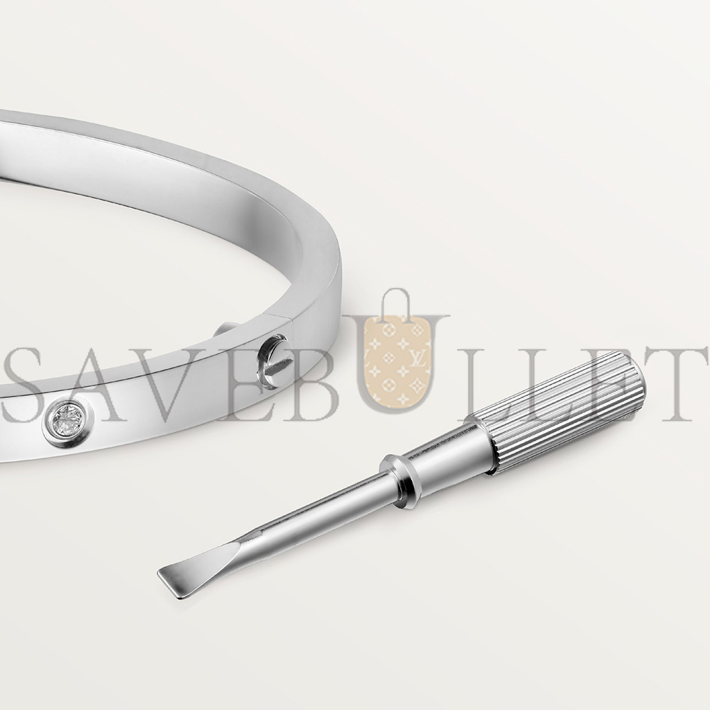 CARTIER LOVE BRACELET, SMALL MODEL, 6 DIAMONDS B6047717