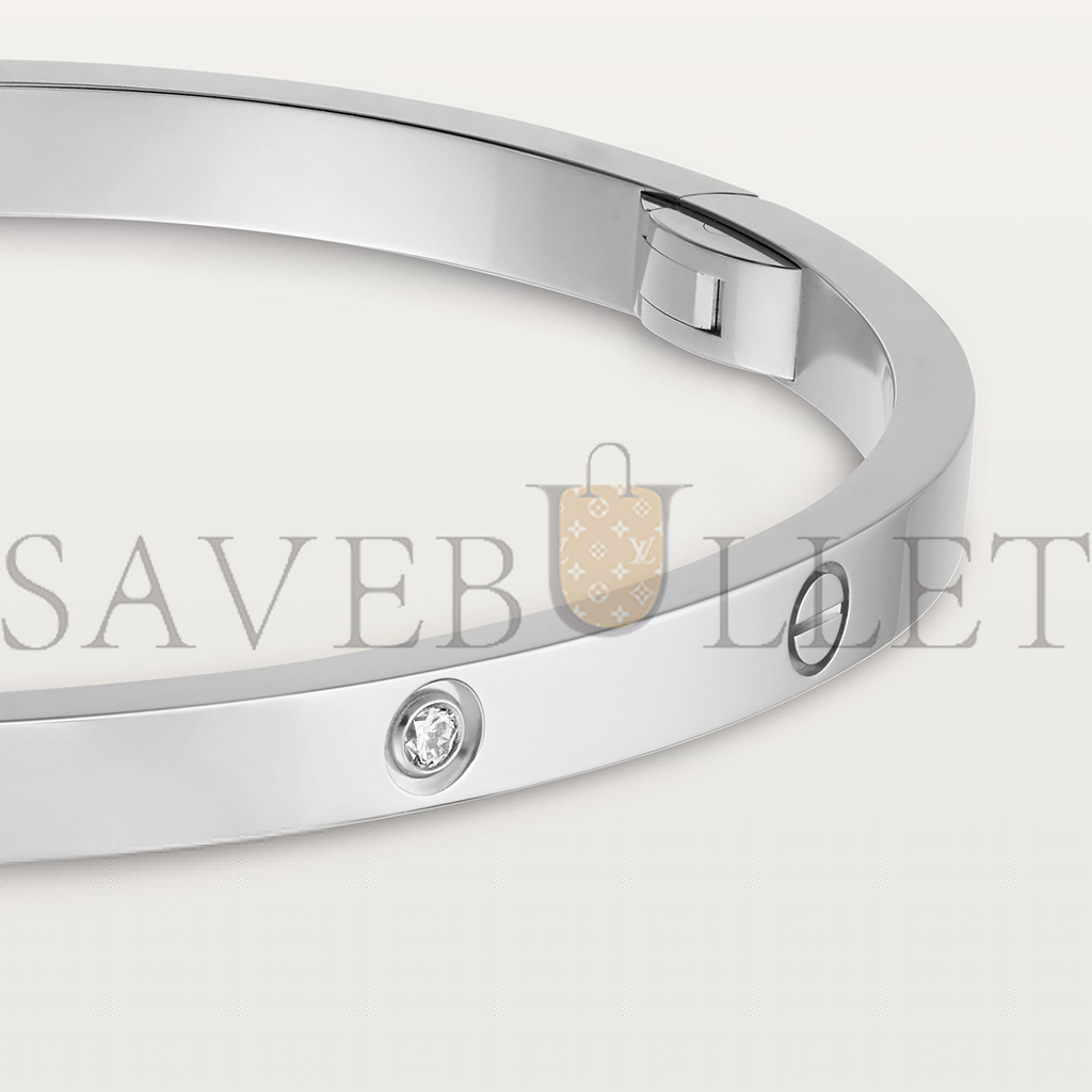 CARTIER LOVE BRACELET, SMALL MODEL, 6 DIAMONDS B6047717