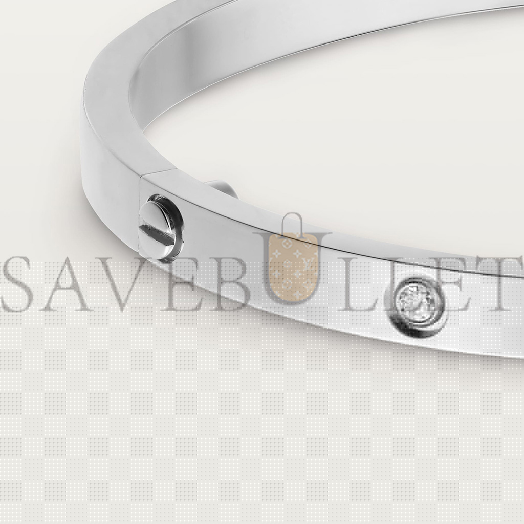 CARTIER LOVE BRACELET, SMALL MODEL, 6 DIAMONDS B6047717
