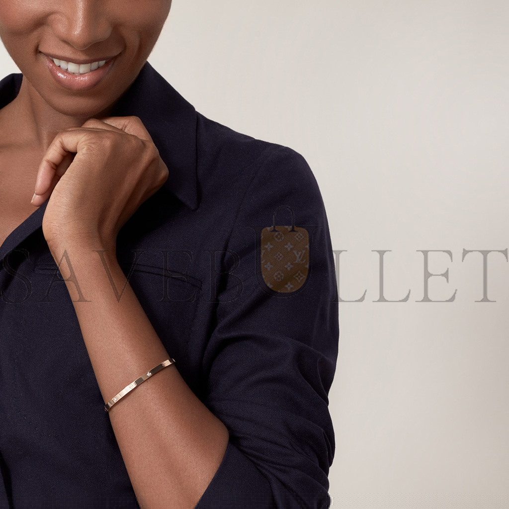 CARTIER LOVE BRACELET, SMALL MODEL, 6 DIAMONDS B6047617