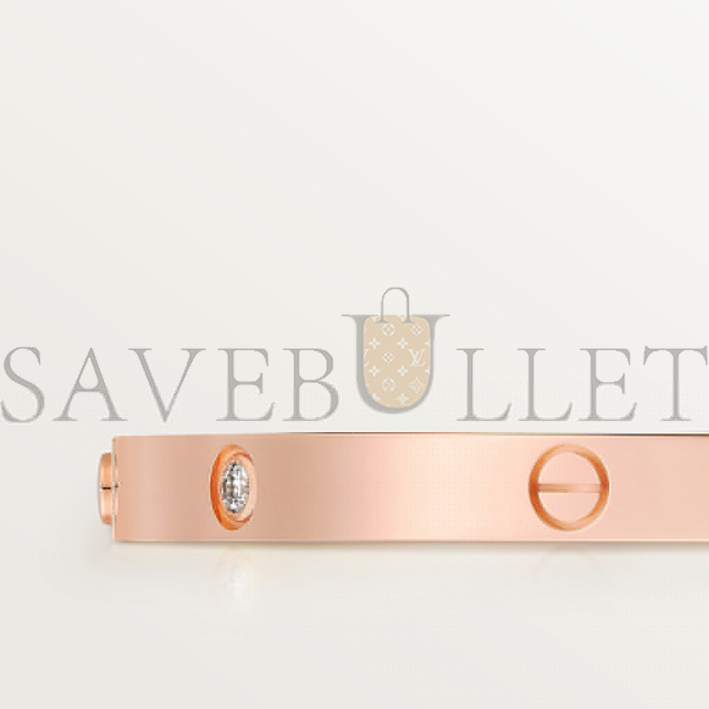 CARTIER LOVE BRACELET, SMALL MODEL, 6 DIAMONDS B6047617