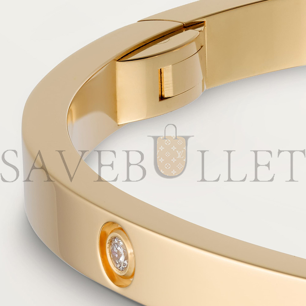 CARTIER LOVE BRACELET, SMALL MODEL, 10 DIAMONDS B6047817