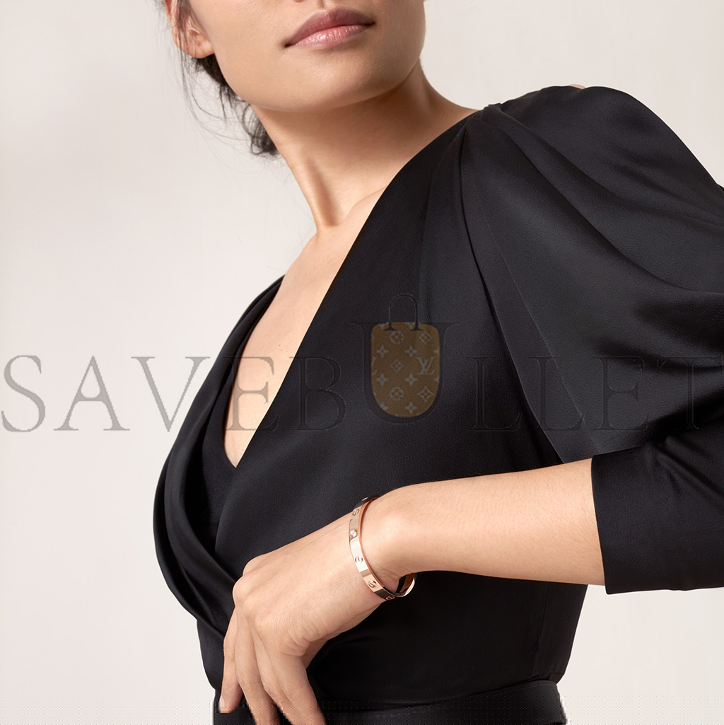 CARTIER LOVE BRACELET, 4 DIAMONDS B6069917