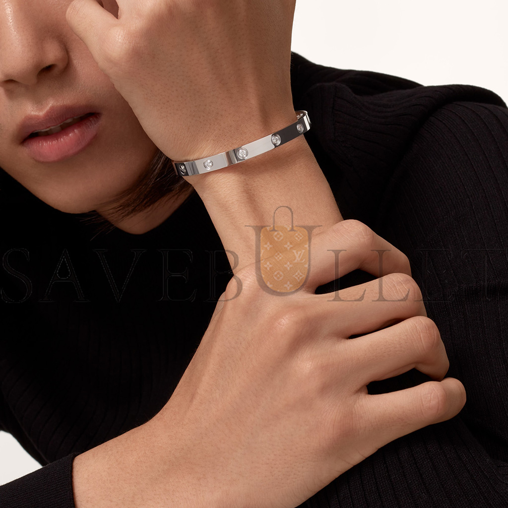 CARTIER LOVE BRACELET, 10 DIAMONDS B6070417