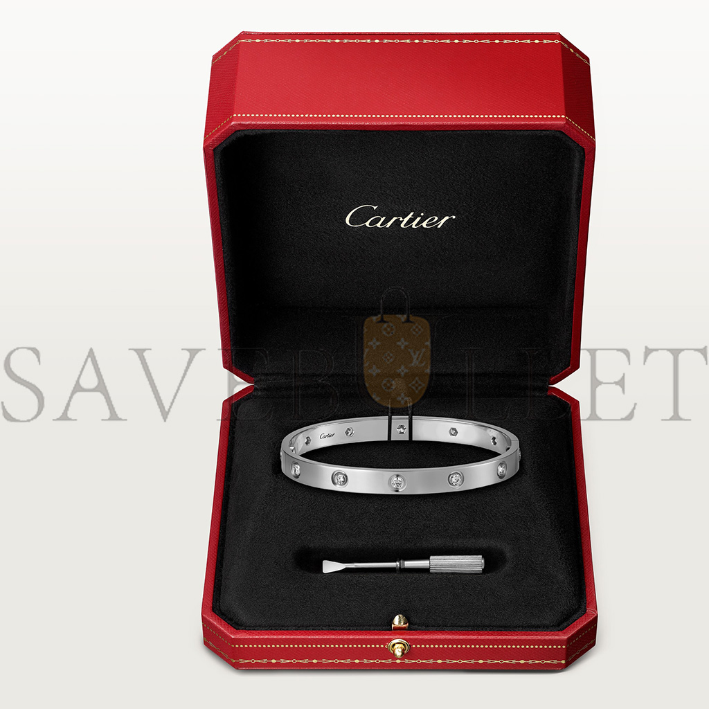 CARTIER LOVE BRACELET, 10 DIAMONDS B6070417