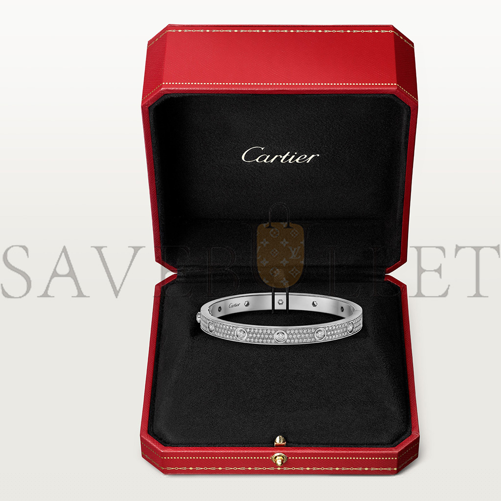 CARTIER LOVE BRACELET, DIAMOND-PAVED N6033602