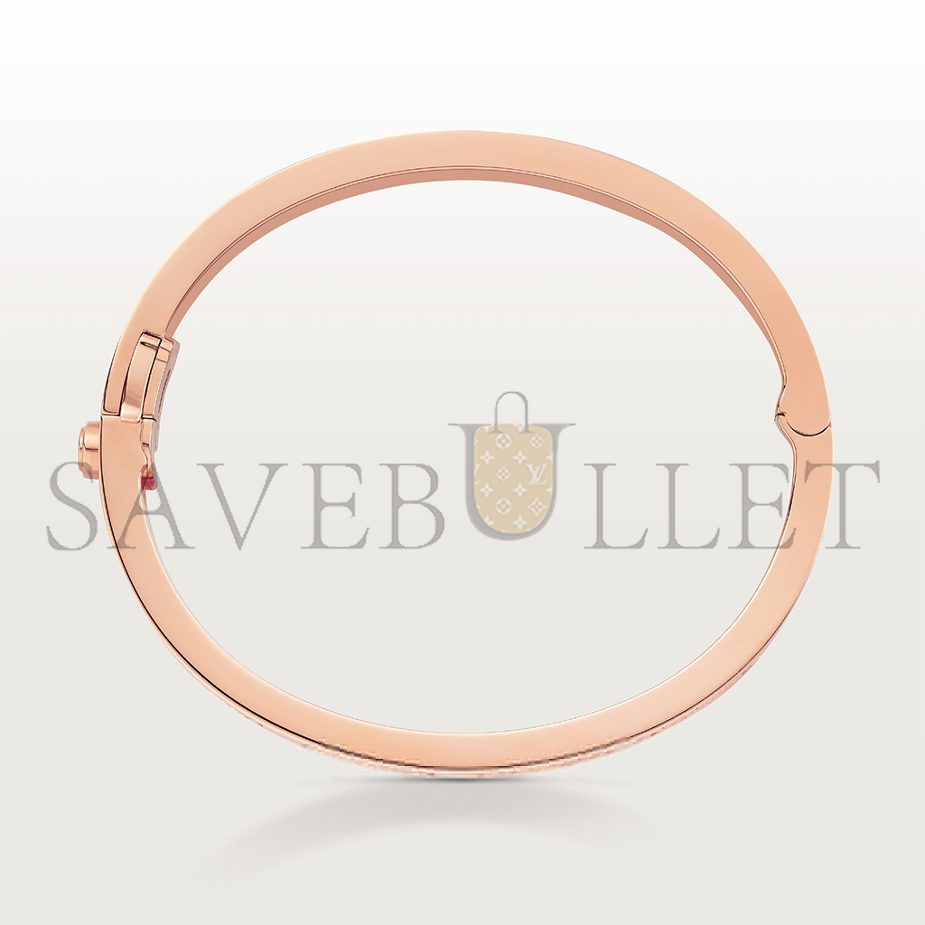 CARTIER LOVE BRACELET, DIAMOND-PAVED N6036917
