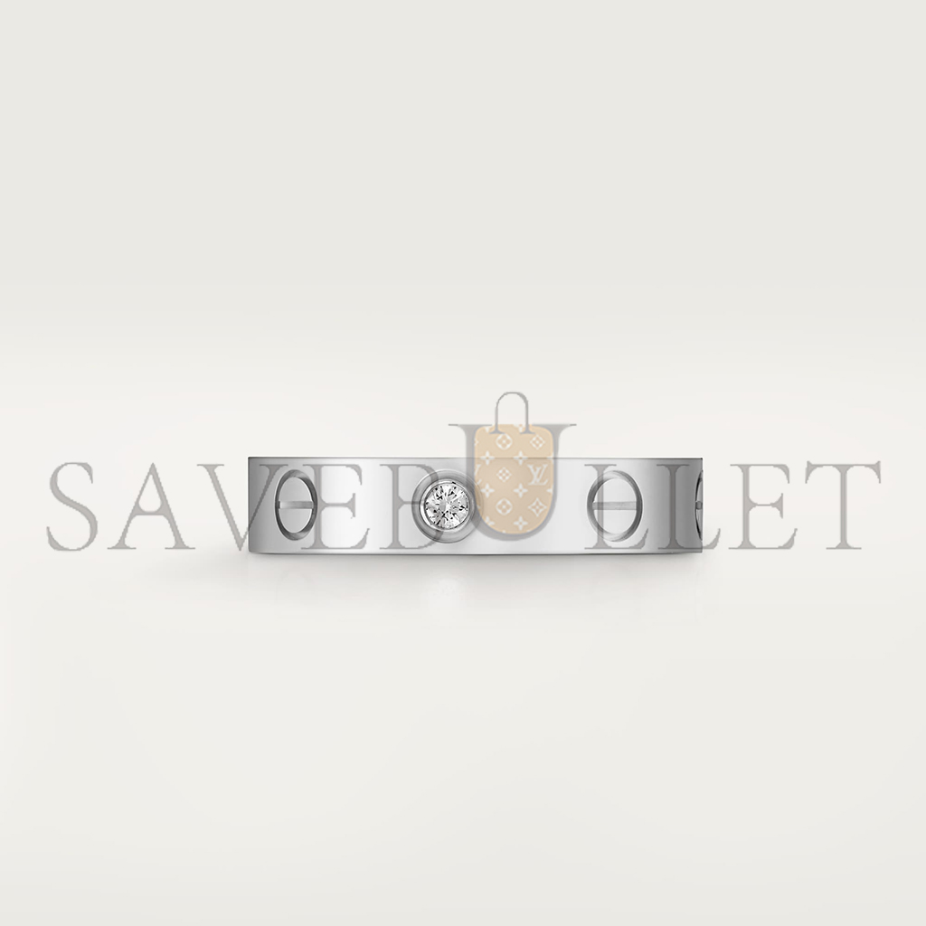 CARTIER LOVE WEDDING BAND, 1 DIAMOND B4050500