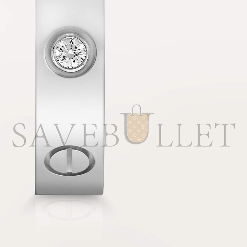 CARTIER LOVE WEDDING BAND, 1 DIAMOND B4050500