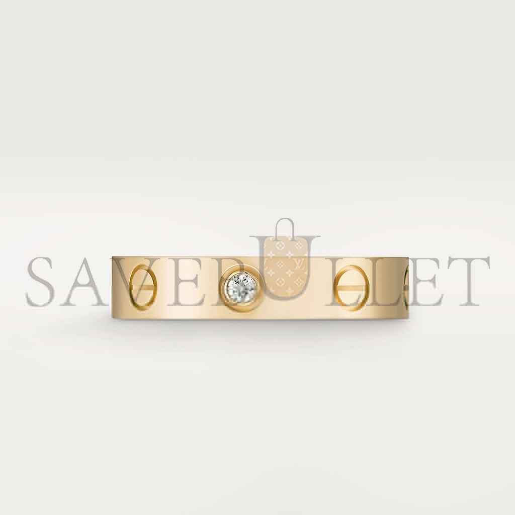 CARTIER LOVE WEDDING BAND, 1 DIAMOND B4056100