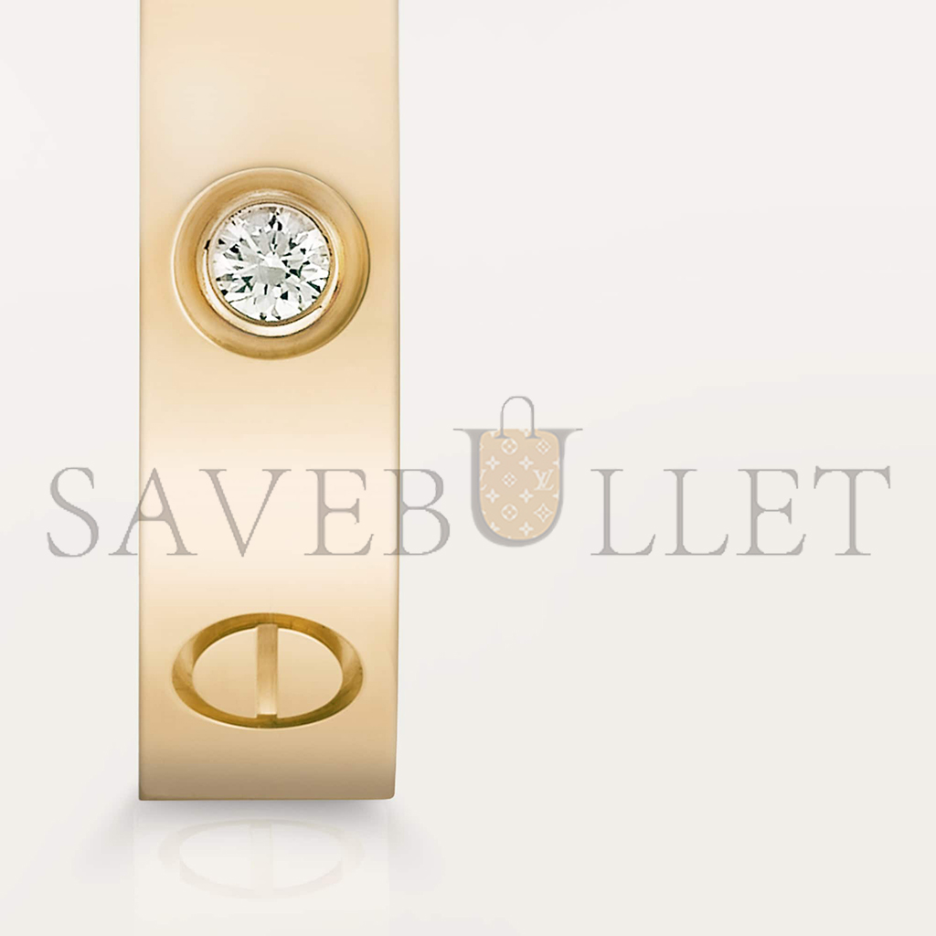 CARTIER LOVE WEDDING BAND, 1 DIAMOND B4056100