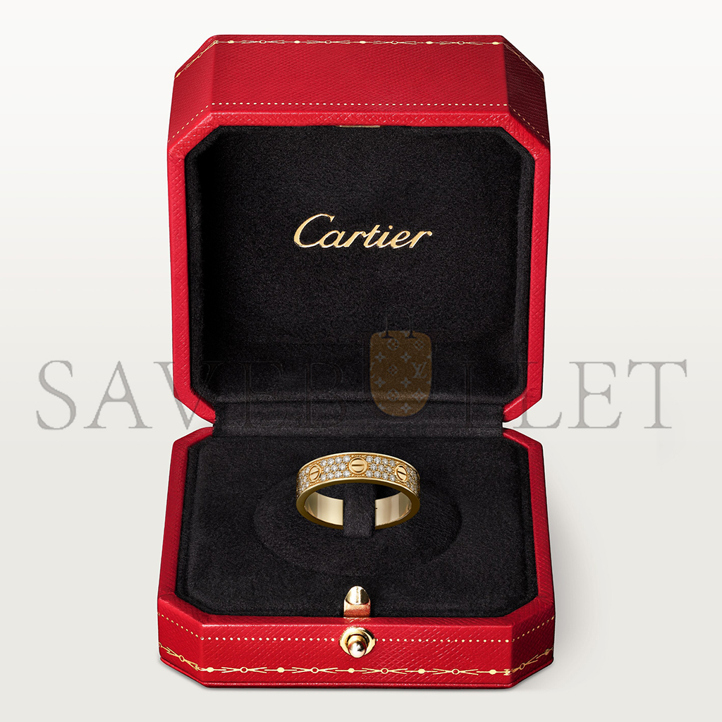 CARTIER LOVE WEDDING BAND, DIAMOND-PAVED B4083300