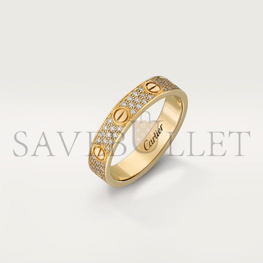 CARTIER LOVE WEDDING BAND, DIAMOND-PAVED B4083300