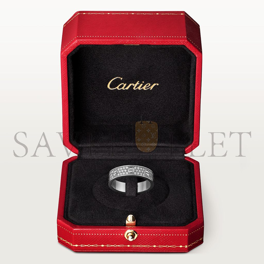 CARTIER LOVE WEDDING BAND, DIAMOND-PAVED B4083400