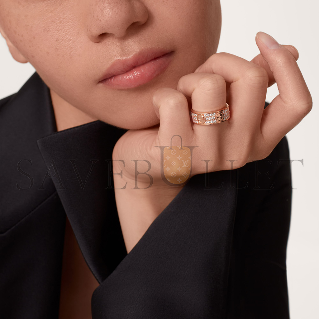 CARTIER LOVE RING, DIAMOND-PAVED B4087600