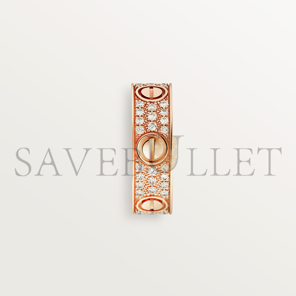 CARTIER LOVE RING, DIAMOND-PAVED B4087600