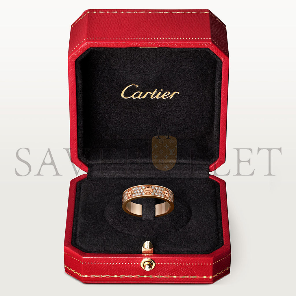 CARTIER LOVE WEDDING BAND, DIAMOND-PAVED B4085800