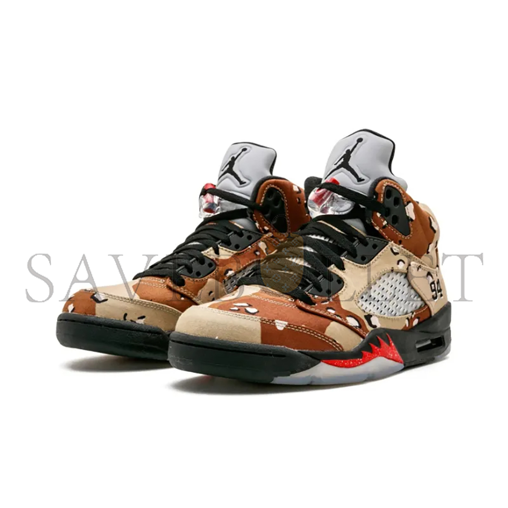 nike jordan 5 retro Sup*e desert camo 824371-201