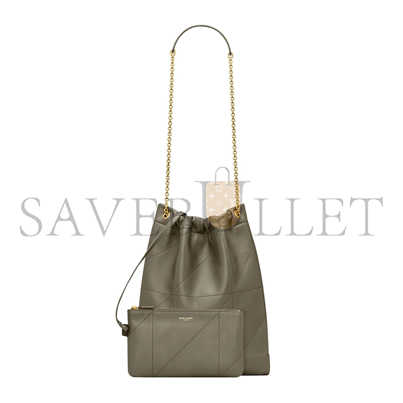 YSL JAMIE POCHON IN LAMBSKIN 781666AAB323212 (38*33*2cm)