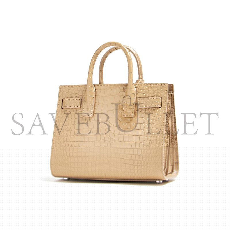 YSL BABY SAC DE JOUR CROC EMBOSSED 392035DND1N2721 (22*18*10.5cm)