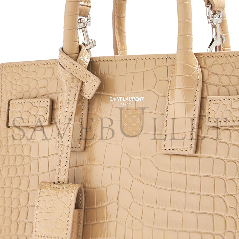 YSL BABY SAC DE JOUR CROC EMBOSSED 392035DND1N2721 (22*18*10.5cm)