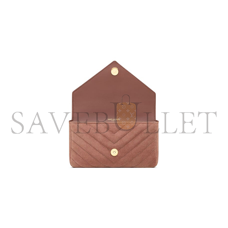 YSL COLLEGE MINI IN SUEDE 7794301U8275922 (20*13*3cm)