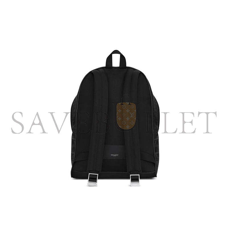 YSL CITY BACKPACK IN CROCODILE-EMBOSSED LEATHER 534967DZE2F1000 (41*31*22cm)