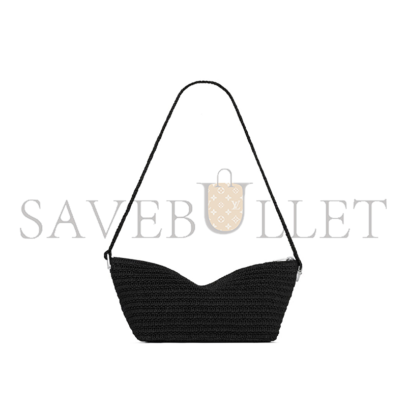 YSL LE RAFIA CROSSBODY BAG 667490GAACR1020 (26*14*14.5cm)
