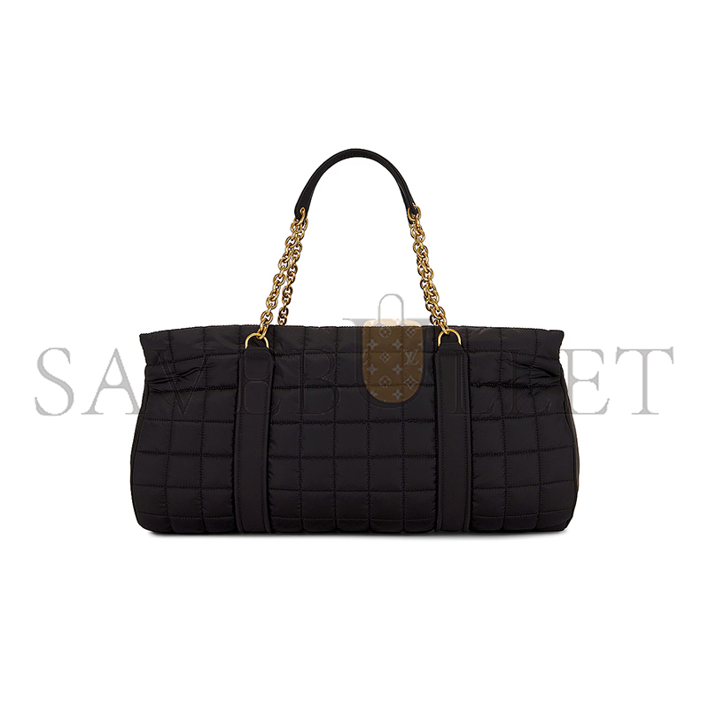 YSL GLORIA QUILTED TRAVEL BAG 757209FACGE1000 (42*18*18cm)