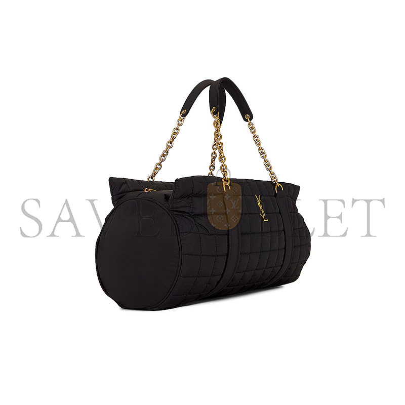 YSL GLORIA QUILTED TRAVEL BAG 757209FACGE1000 (42*18*18cm)