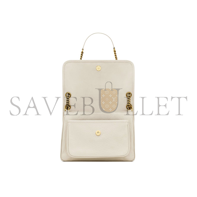 YSL NIKI MEDIUM IN GRAINED LAMBSKIN 633178AACYT9207 (28*20*8.5cm)