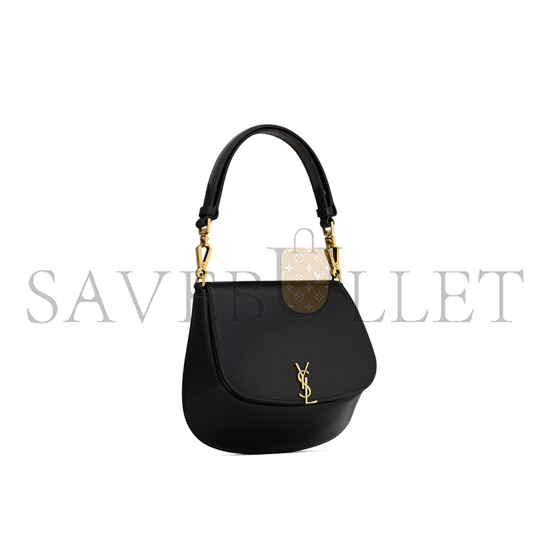 YSL VOLTAIRE TOP HANDLE IN BOX SAINT LAURENT 8008460SX0W1000 (17.5*21*8cm)