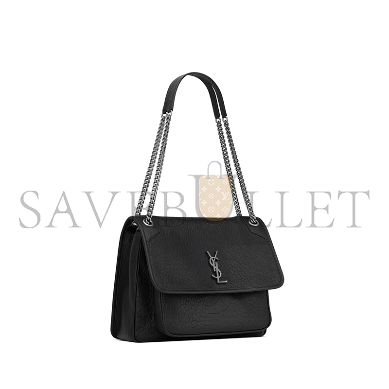 YSL NIKI LARGE IN GRAINED LAMBSKIN 803777AACIA1000 (32*23*9cm)