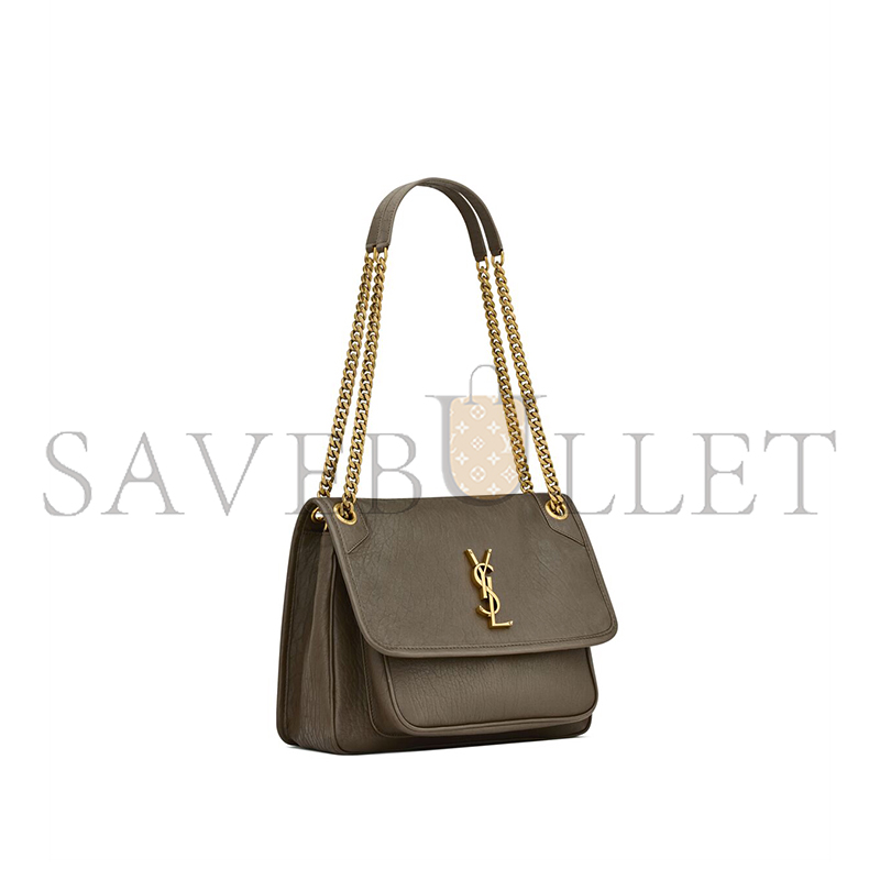 YSL NIKI MEDIUM IN GRAINED LAMBSKIN 633178AACYT3212 (28*20*8.5cm)