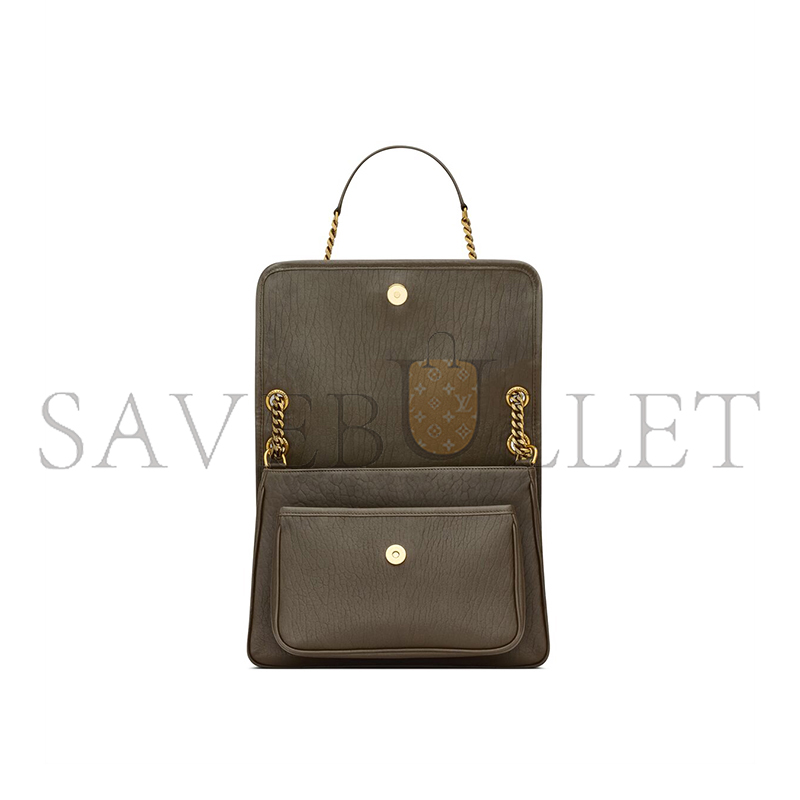 YSL NIKI MEDIUM IN GRAINED LAMBSKIN 633178AACYT3212 (28*20*8.5cm)