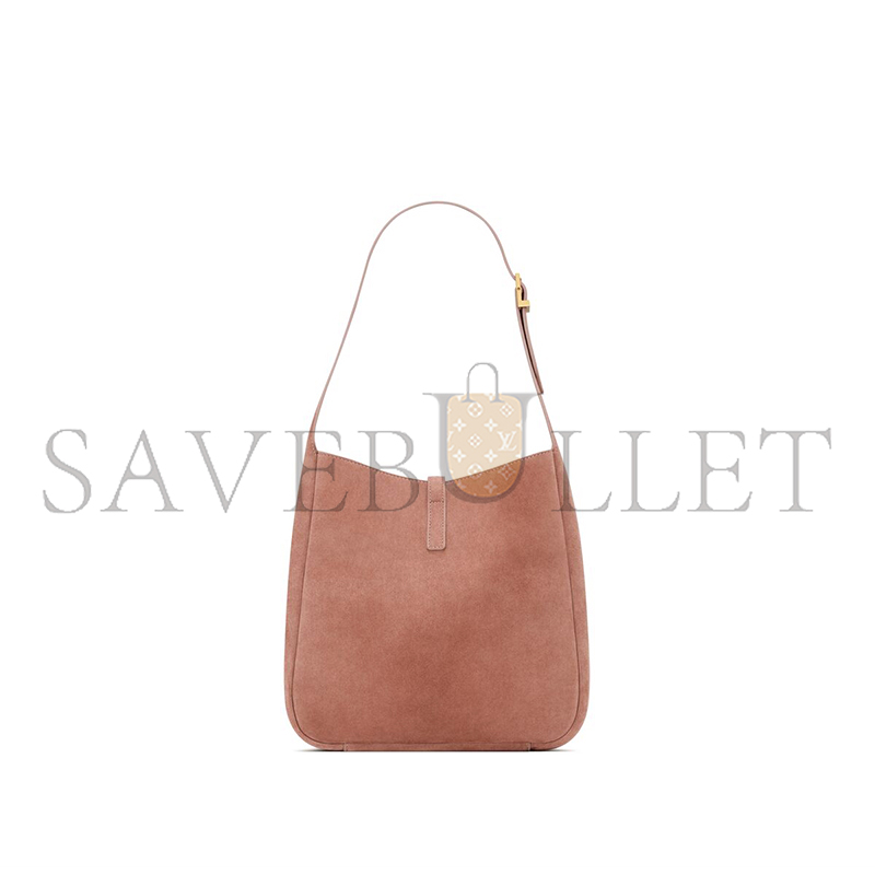 YSL LE 5 À 7 SUPPLE SMALL IN SUEDE 7139381U80W5922 (23*22*8.5cm)