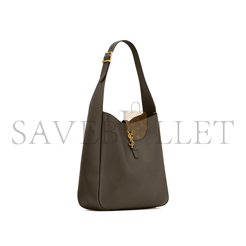 YSL LE 5 À 7 SUPPLE LARGE IN GRAINED LEATHER 753837AAAUQ3212 (30*28*11cm)