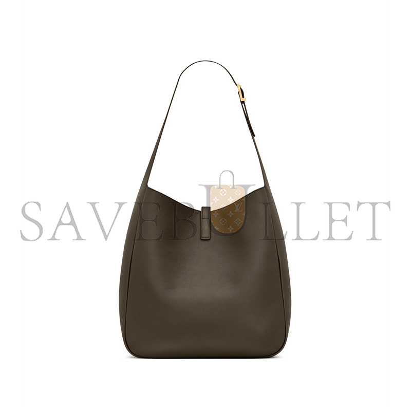 YSL LE 5 À 7 SUPPLE LARGE IN GRAINED LEATHER 753837AAAUQ3212 (30*28*11cm)
