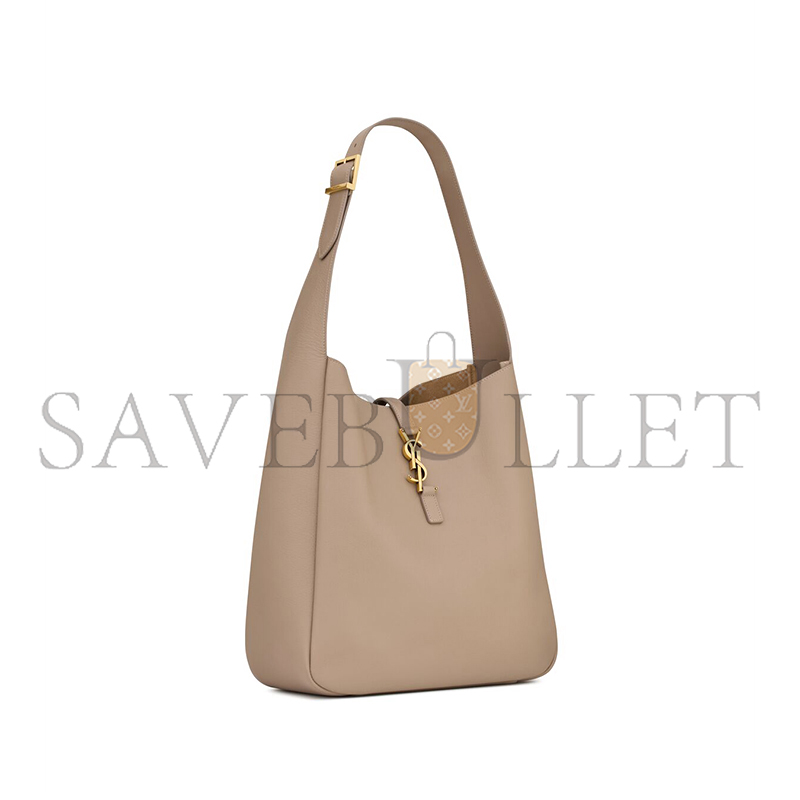 YSL LE 5 À 7 SUPPLE LARGE IN GRAINED LEATHER 753837AAAUQ1722 (30*31*13cm)