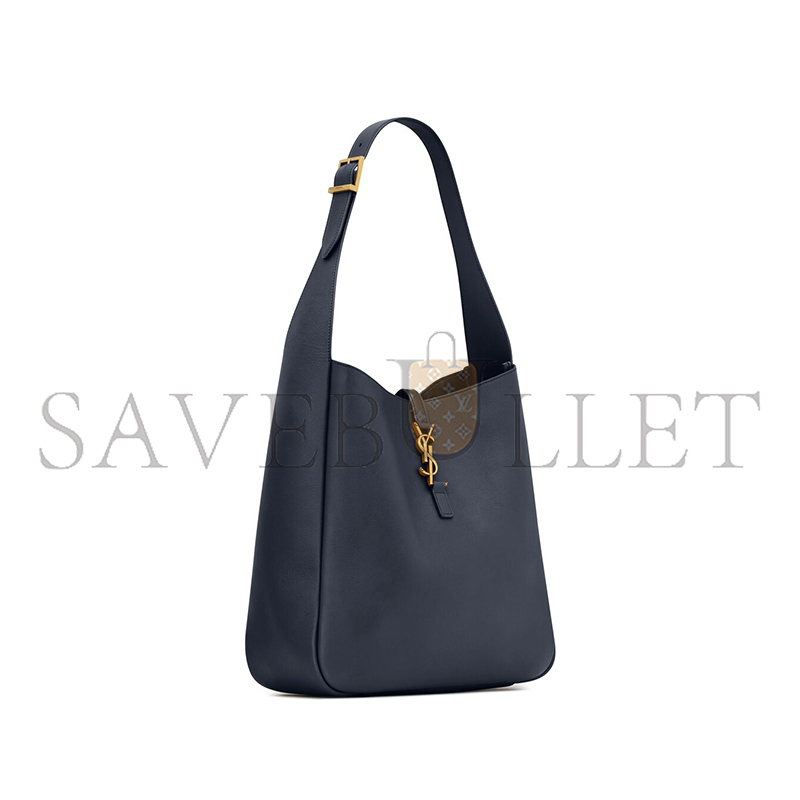 YSL LE 5 À 7 SUPPLE LARGE IN GRAINED LEATHER 753837AAAUQ4100 (30*31*13cm)
