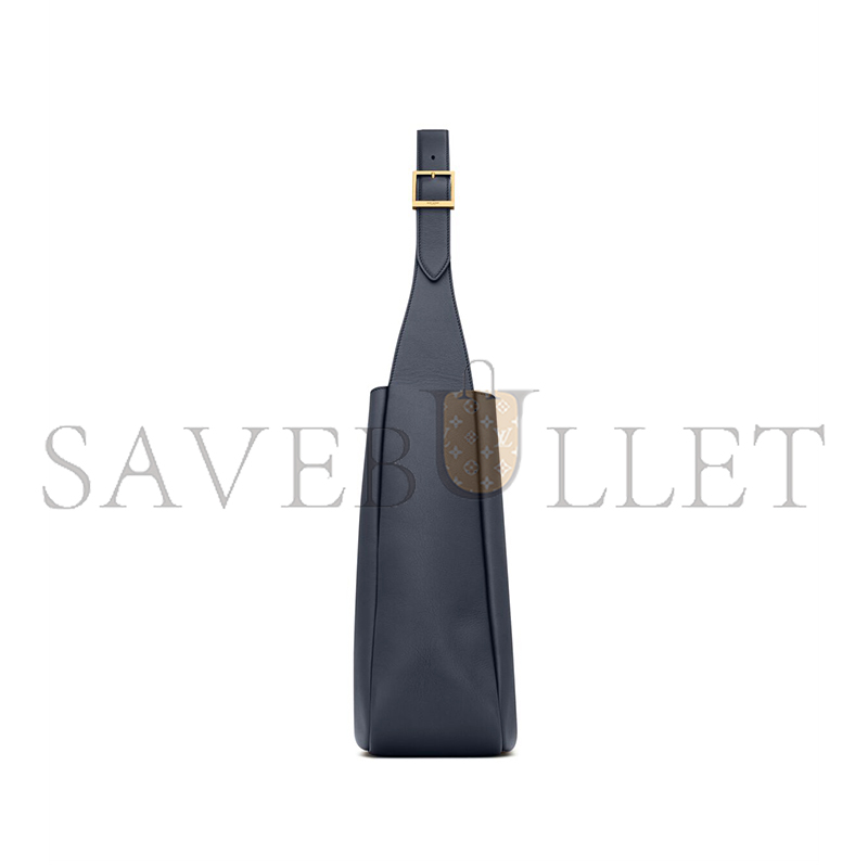 YSL LE 5 À 7 SUPPLE LARGE IN GRAINED LEATHER 753837AAAUQ4100 (30*31*13cm)