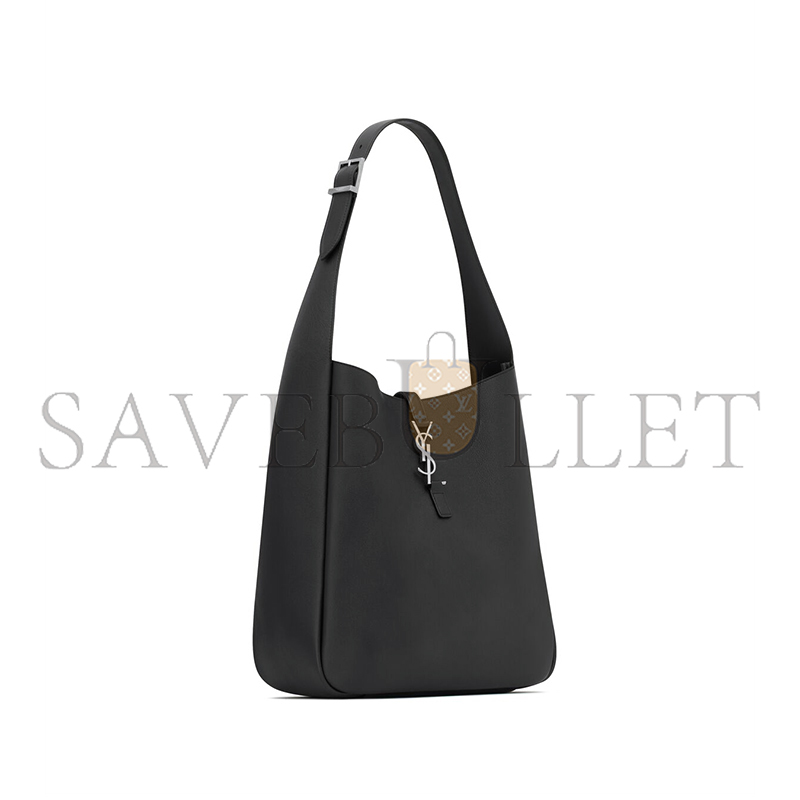YSL LE 5 À 7 SUPPLE LARGE IN GRAINED LEATHER 753837AACQG1000 (30*28*11cm)